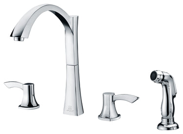 ANZZI Soave Series KF-AZ032 Kitchen Faucet Kitchen Faucet ANZZI